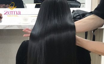 Quy trình duỗi tóc Zema được thực hiện chuẩn 5 sao
