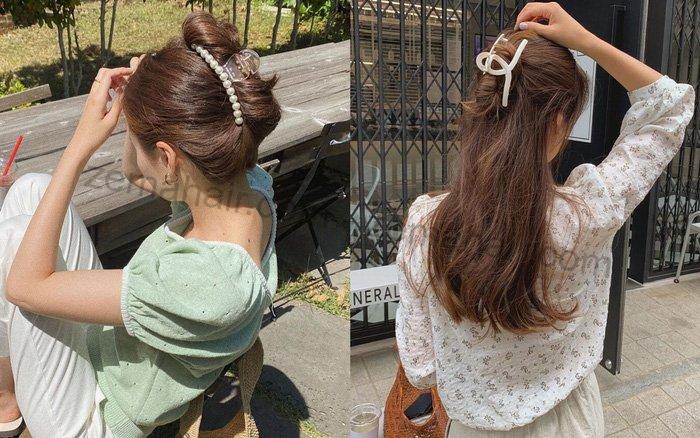 7 tips tự uốn tóc tại nhà cho ngoại hình thêm xinh 10 Kẹp càng cua vừa tạo nên kiểu tóc thêm phần sang trọng vừa tạo nếp uốn tự nhiên