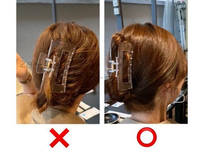 7 tips tự uốn tóc tại nhà cho ngoại hình thêm xinh 9 Uốn tóc bằng kẹp càng cua đúng cách