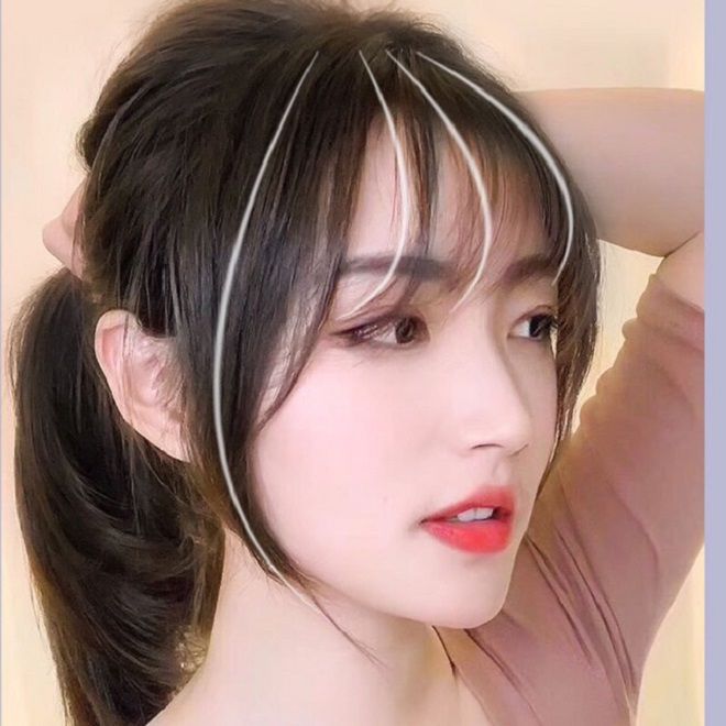 Nàng nào để tóc mái thì đừng bỏ qua 3 cách làm phồng tóc vừa xinh vừa nhanh của con gái Hàn