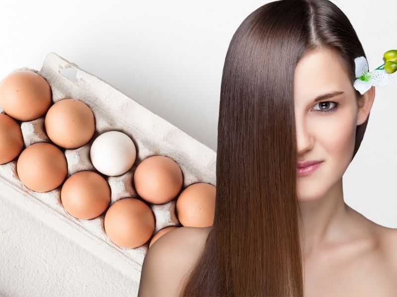 Tóc mềm mượt hơn nhiều sau vài lần dưỡng tóc bằng trứng gà