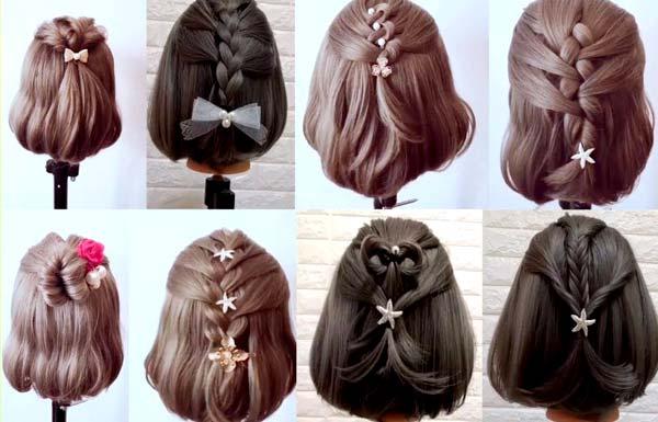 Các kiểu buộc tóc đơn giản mà đẹp cho bạn gái mỗi ngày