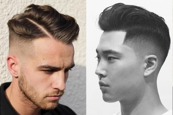 Undercut hairstyle is masculine and easy to care for